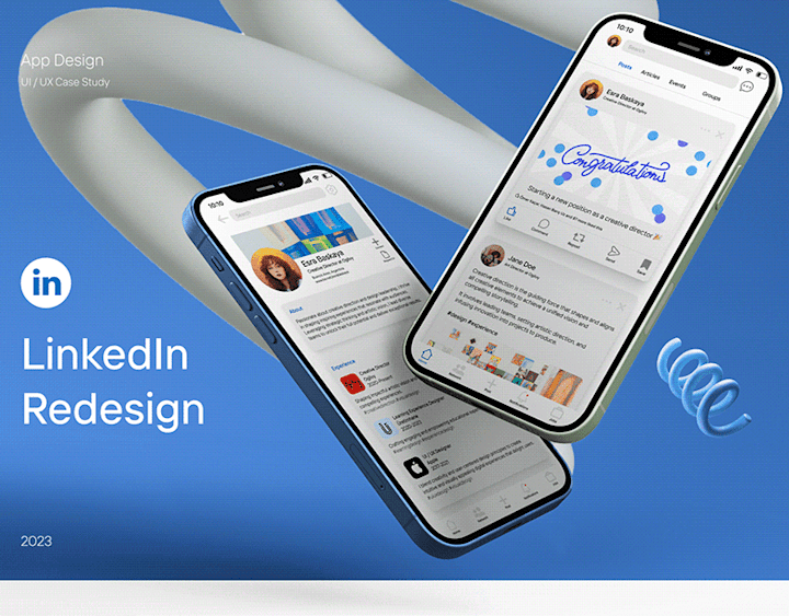 Cover image for 💼 LinkedIn App Redesign I UI / UX 