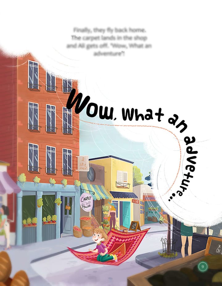 Cover image for Illustrations for E-rhymes and Storybooks