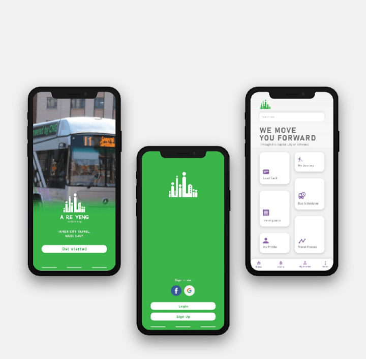 Cover image for A Re Yeng Bus Service | Mobile UI/UX Concept 