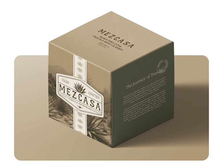 Cover image for MEZCASA - Visual Brand Identity & Product Packaging Design