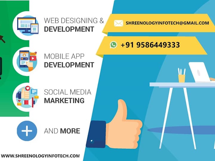 Cover image for Mobile App Dev., Web & Graphic Design,SEO, Digital Marketing