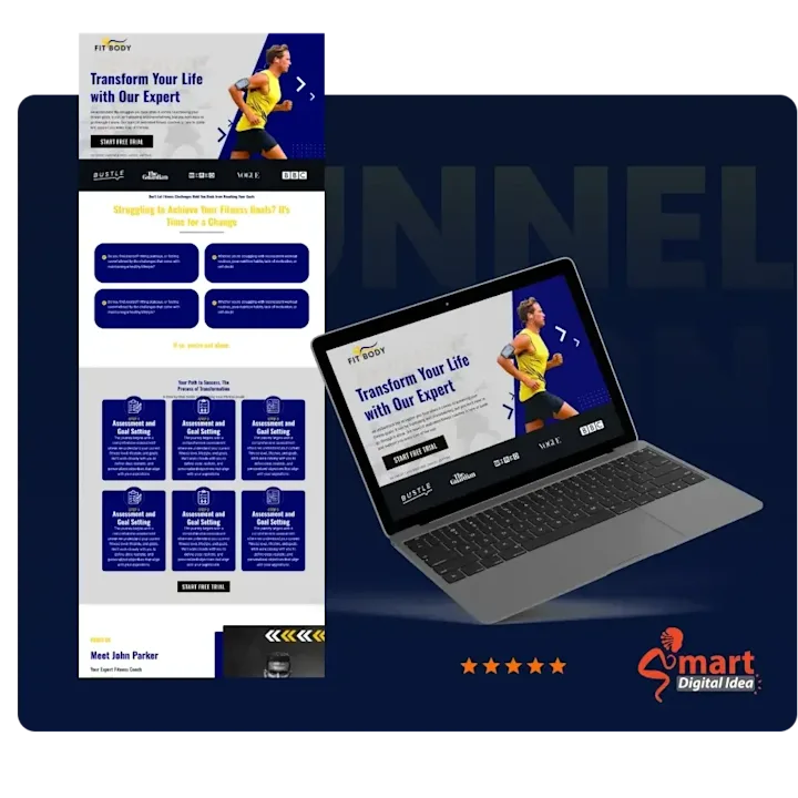 Cover image for Landing page design