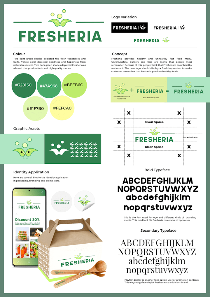 Cover image for Fresheria Branding Project