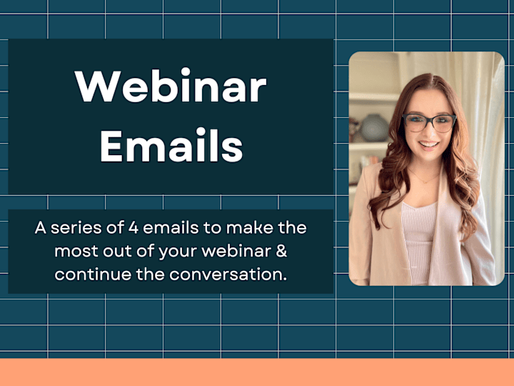 Cover image for 🤓 Webinar Email Copy | invitations to get people webinar-ready