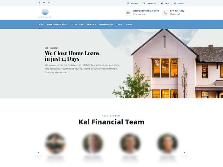 Cover image for Kal FInancials