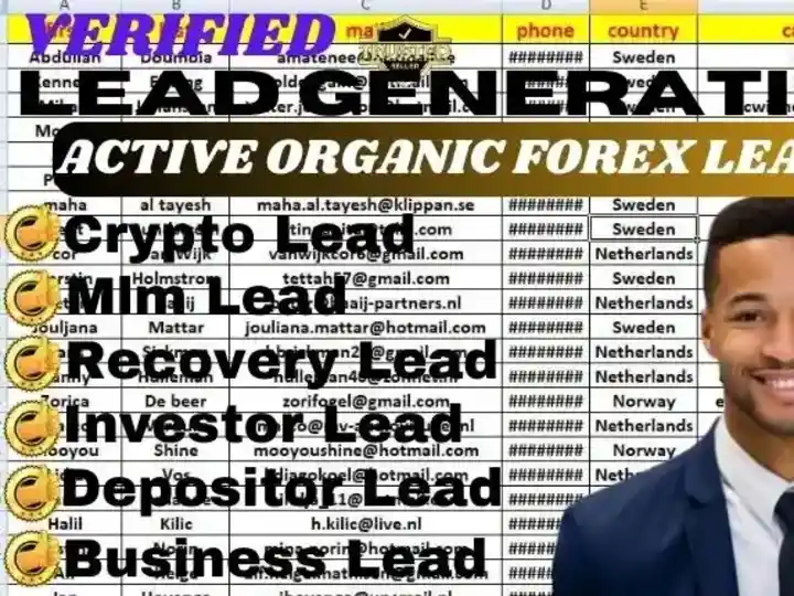 Cover image for I will get you a valid forex lead