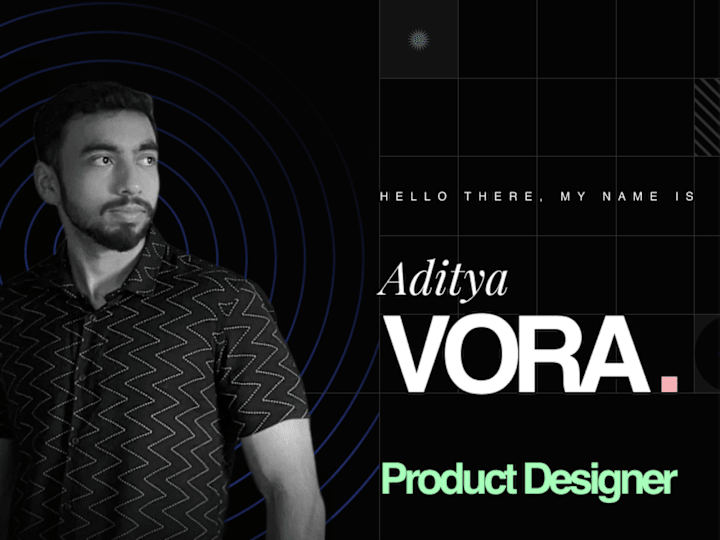 Cover image for Aditya Vora • Portfolio 2023 ⚡