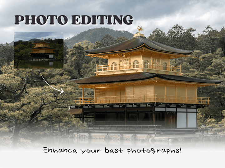 Cover image for I will edit your photographs in a harmonious style