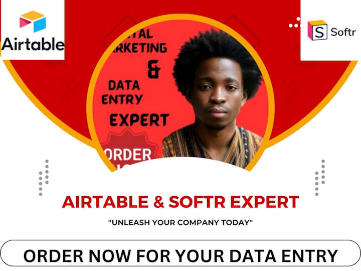 Cover image for I will be your Airtable and Softr expert, automation, zapier