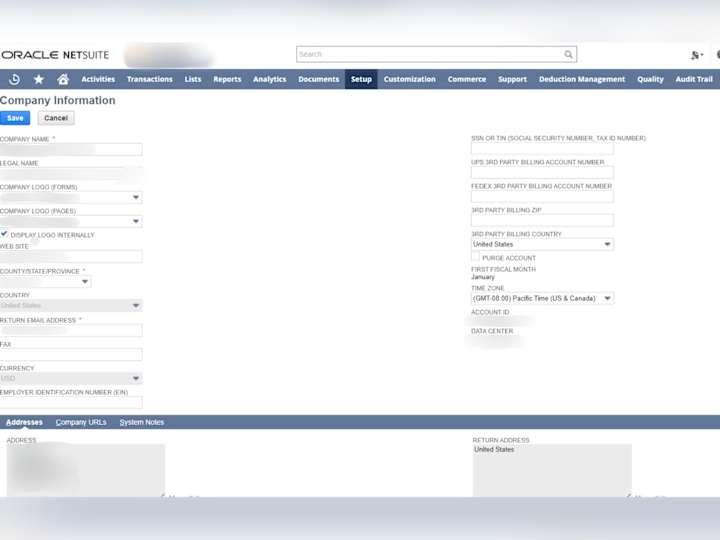 Cover image for Data Implementation of ERP(NetSuite)