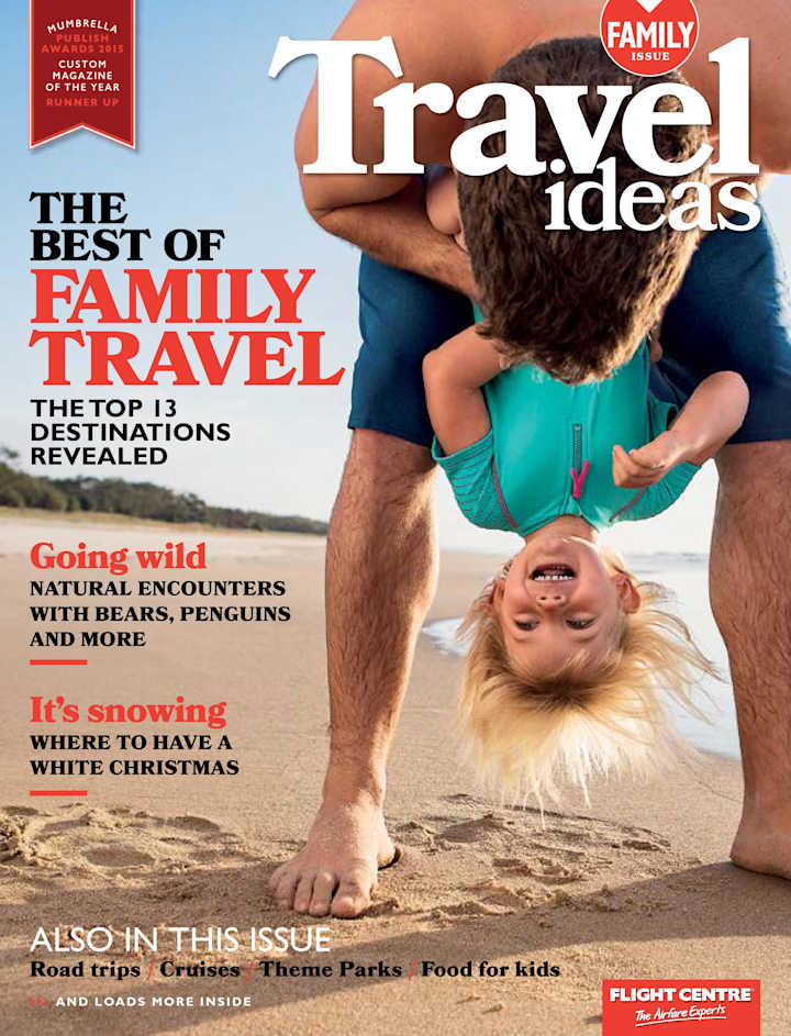 Cover image for FC's 'Travel Ideas' Magazine