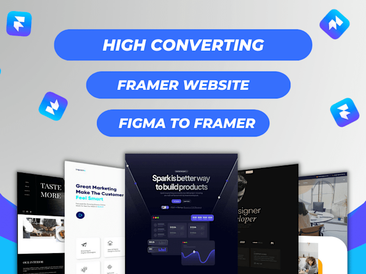 Cover image for I will build high converting framer website