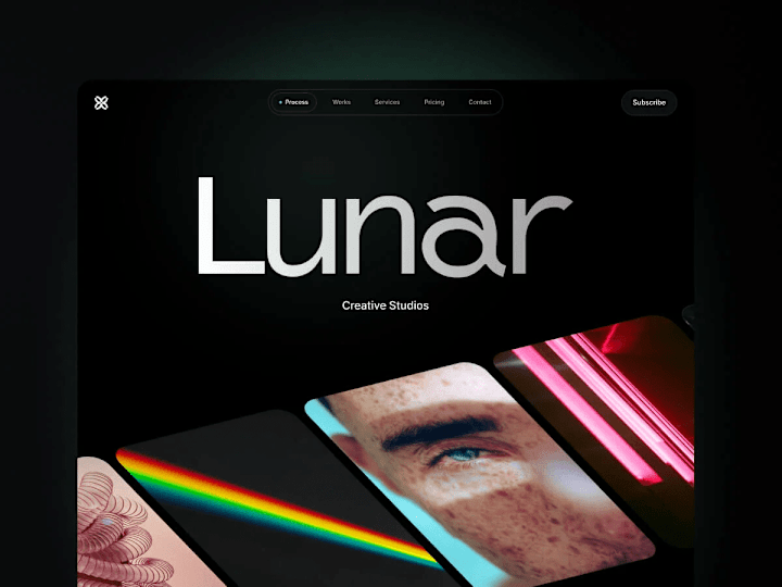 Cover image for Lunar Pro - Portfolio & Agency Website Template