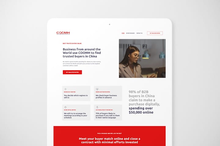 Cover image for Duda Website Template / 2018