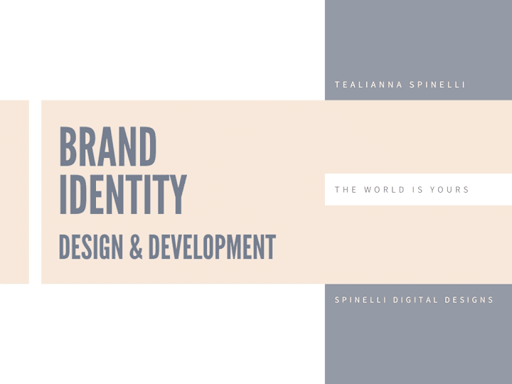 Cover image for Full Brand Identity & Development Service  