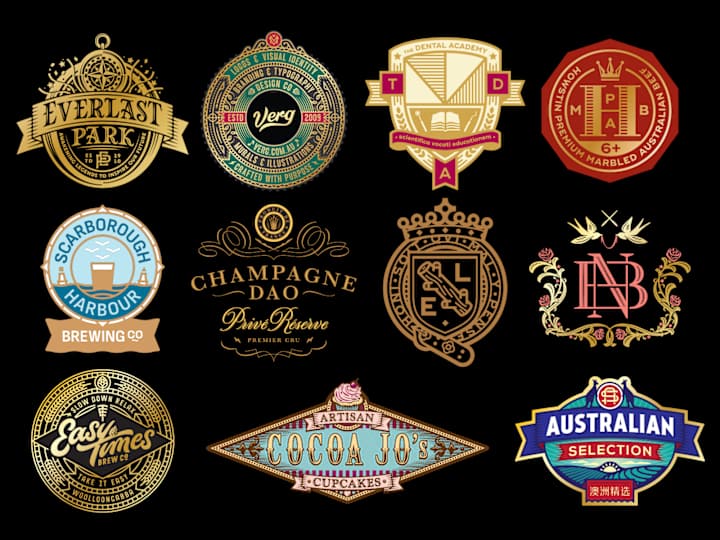 Cover image for Emblem/ Shield Logos