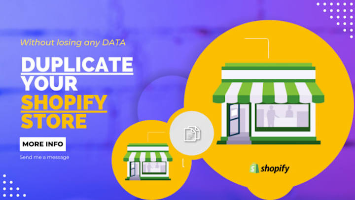 Cover image for I will recreate clone duplicate your automated shopify store