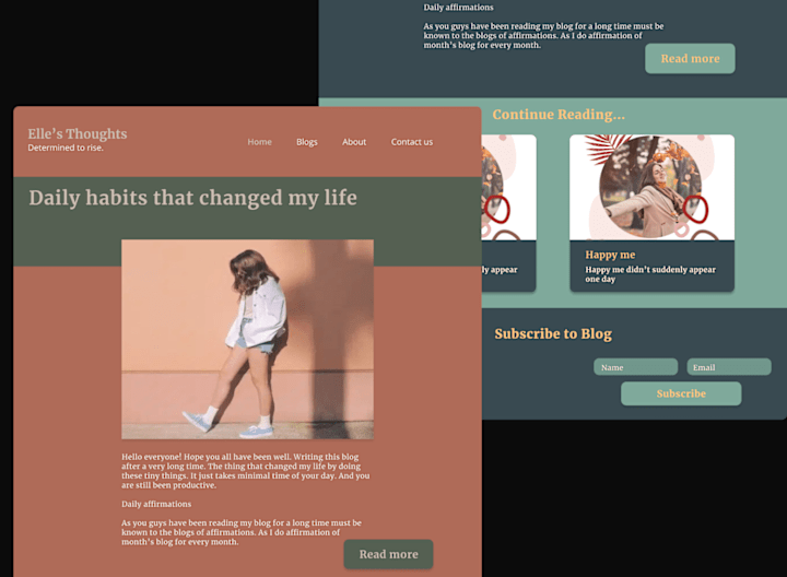 Cover image for blog post design