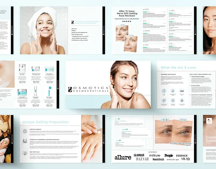 Cover image for Osmotics Cosmeceuticals Brand Deck