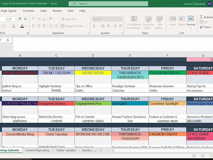 Cover image for Monthly planning calendar