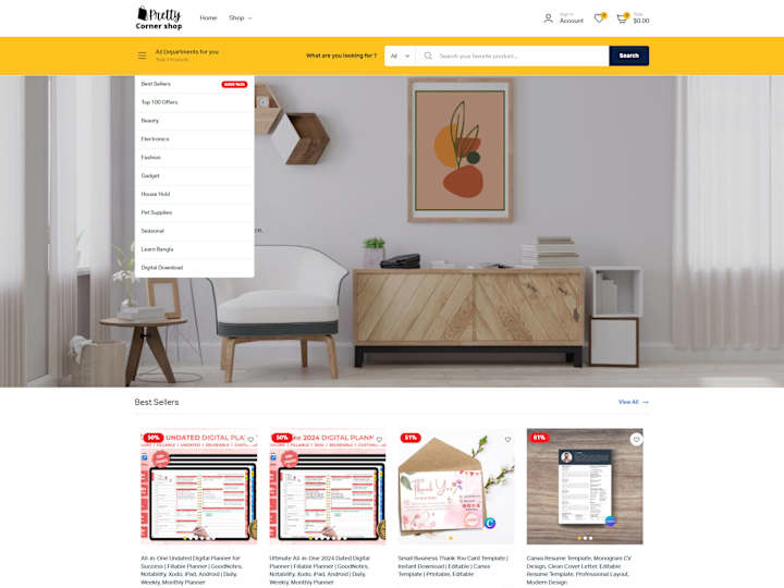 Cover image for Building an E-commerce Website with WordPress, Elementor, and Wo