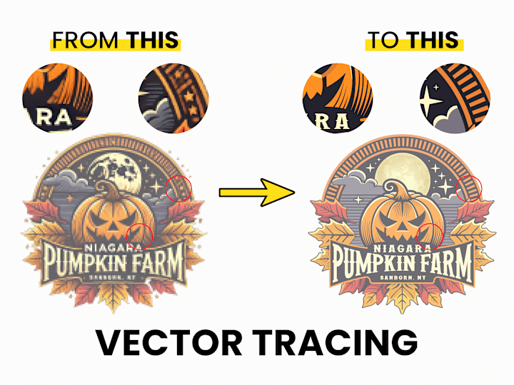 Cover image for Convert image or logo to vector, vector tracing