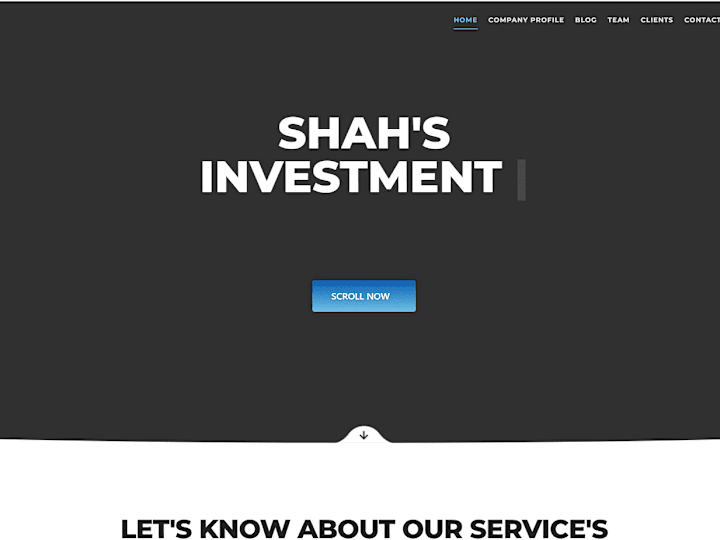 Cover image for Shahs Investment