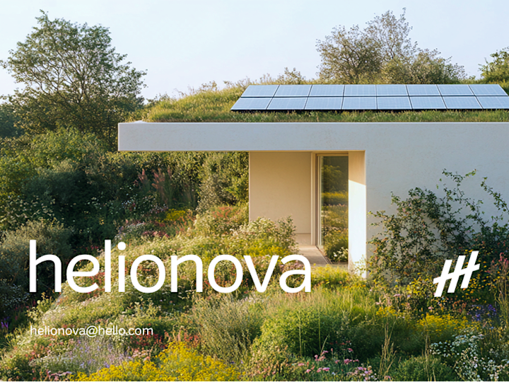 Cover image for Helionova Dutch Solar Energy Startup Branding and WebDesign