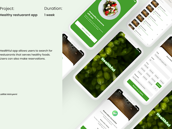Cover image for Healthy Restaurant App