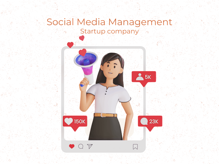 Cover image for Social Media Management for a startup company