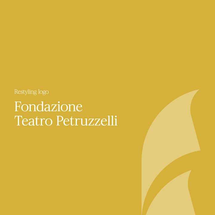 Cover image for Petruzzelli theatre new logo