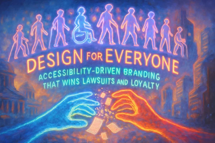 Cover image for Design for Everyone: Accessibility-Driven Branding That Wins Lawsuits and Loyalty
