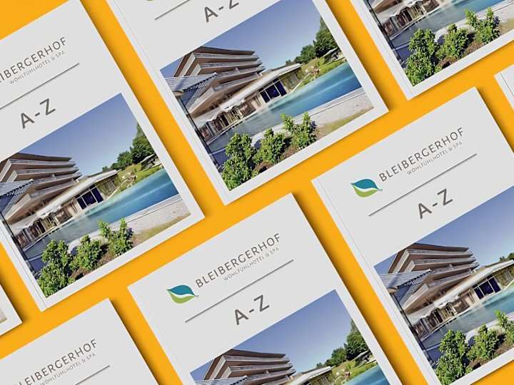 Cover image for A-Z Magazine for a SPA hotel