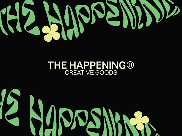 Cover image for Visual Identity for "THE HAPPENING CREATIVE GOODS"