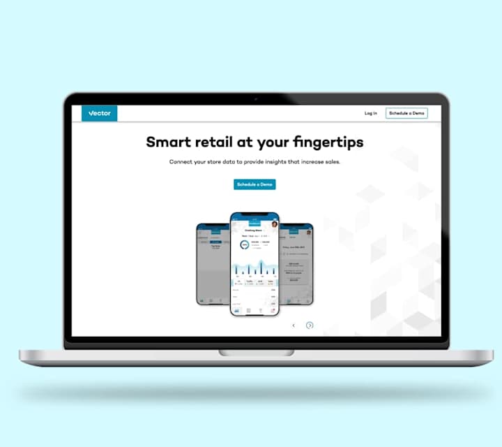 Cover image for Vector Retail App & Promotional Website