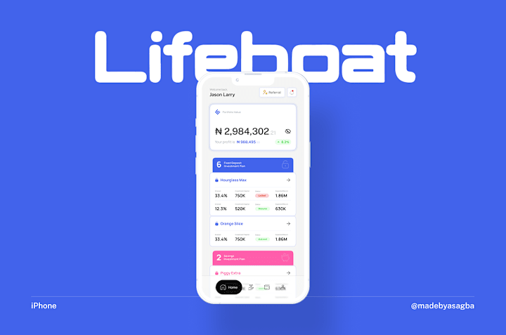 Cover image for Investment App - Lifeboat