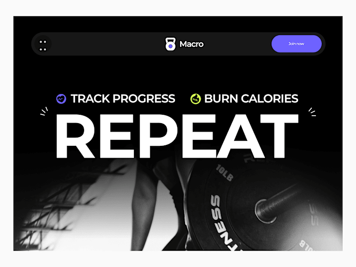 Cover image for MacroFlex | Fitness and Nutrition website