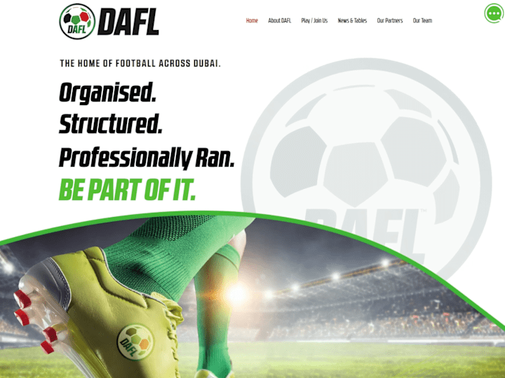 Cover image for DAFL - Dubai Football League