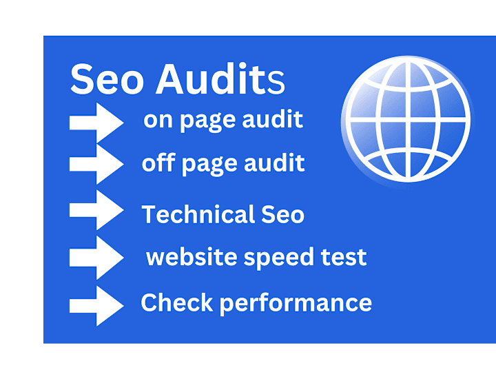 Cover image for website audit report