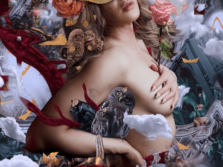 Cover image for I’m Not Yours - NFT Fine Art collab with beautiful Adriana Runee