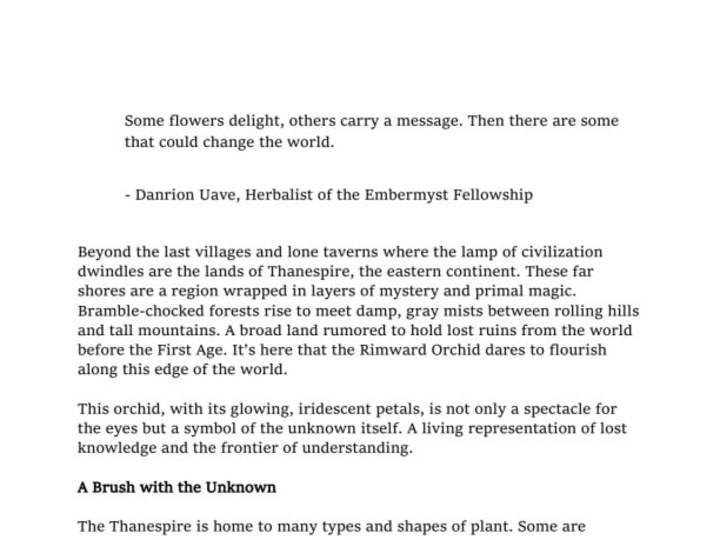 Cover image for Story Consultation and Worldbuilding