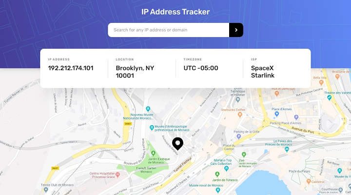 Cover image for IP Address Tracker App