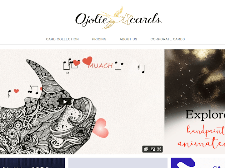 Cover image for Ojolie eCards