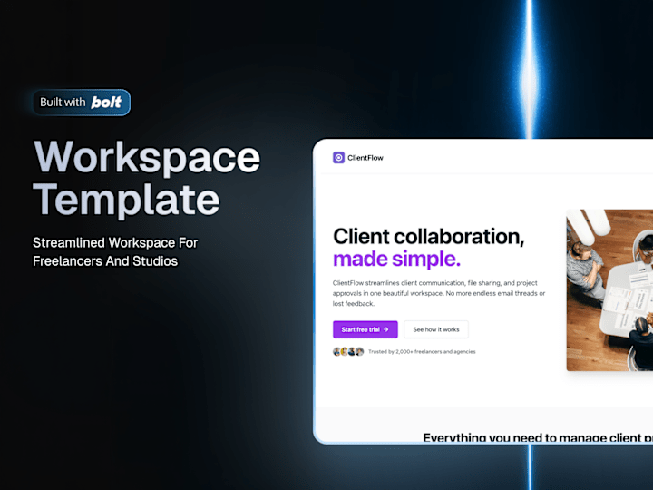 Cover image for Client Flow - Client Workspace Template