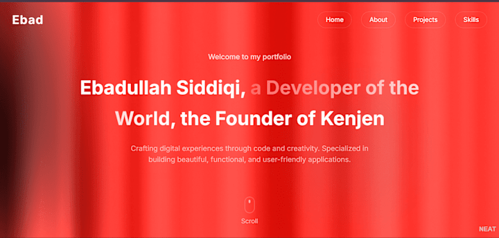 Cover image for Ebadullah Siddiqi | The Portfolio