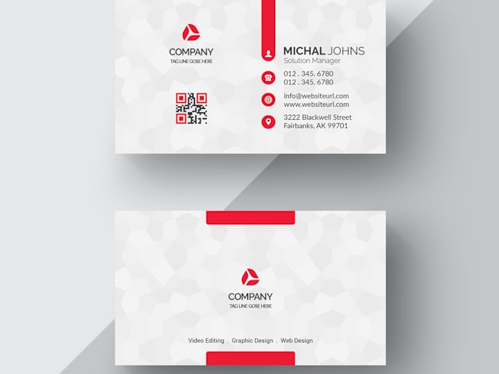 Cover image for business card design