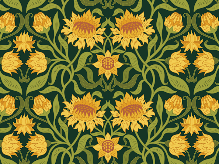 Cover image for How to Create a William Morris Pattern in Illustrator