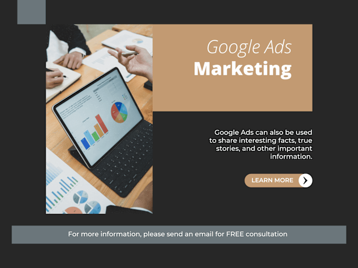 Cover image for Dominate Online Landscape with GOOGLE Ads: Your Path to Success!