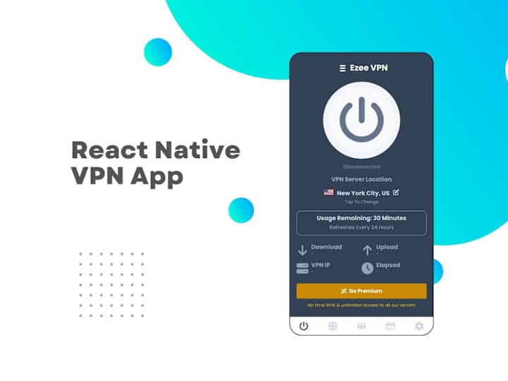 Cover image for VPN App Developed With React Native