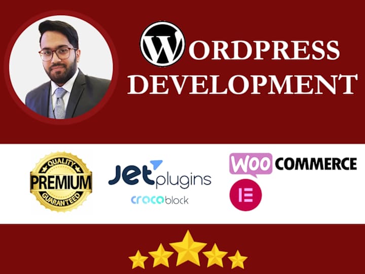 Cover image for Develop professional business wordpress website